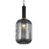 Pendant lamp Lux Antiola – modern pendant lamp in black and steel