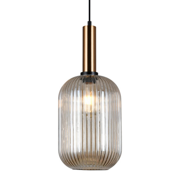 Pendant lamp Lux Antiola – modern pendant lamp in brass and steel