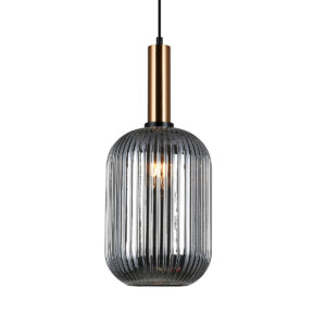 Pendant lamp Lux Antiola – modern pendant lamp in brass and steel