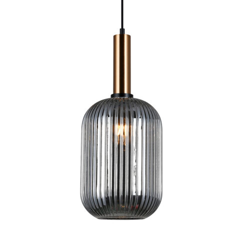 Pendant lamp Lux Antiola – modern pendant lamp in brass and steel