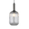 Pendant lamp Lux Antiola – modern pendant lamp in satin nickel and steel