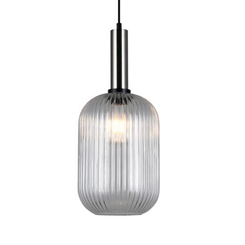 Pendant lamp Lux Antiola – modern pendant lamp in satin nickel and steel