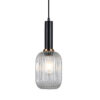 Pendant lamp Lux Antiola – modern pendant lamp in black and steel