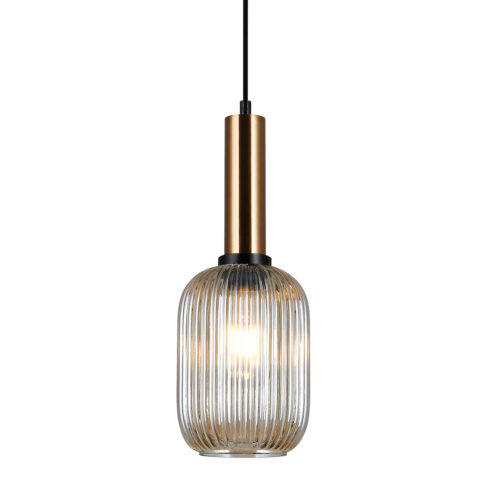 Pendant lamp Lux Antiola – modern pendant lamp in brass and steel