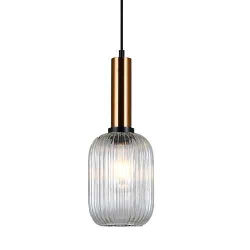 Pendant lamp Lux Antiola – modern pendant lamp in brass and steel
