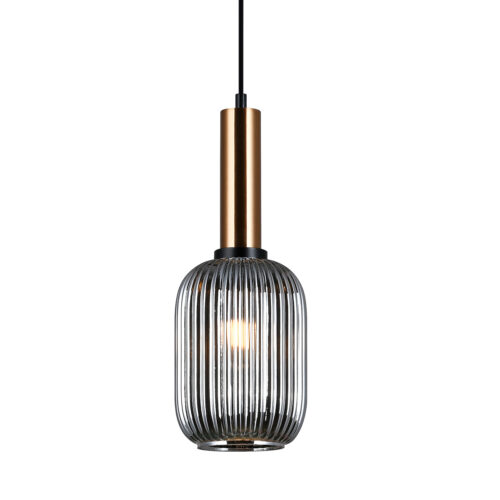 Pendant lamp Lux Antiola – modern pendant lamp in brass and steel