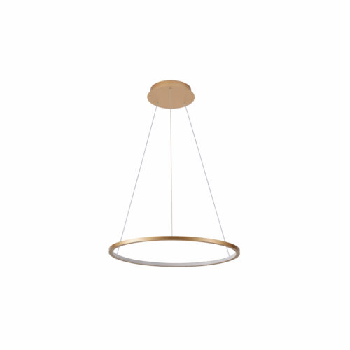 Pendant lamp Lux Vinola – modern pendant lamp in gold and aluminum