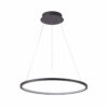 Pendant lamp Lux Vinola – modern pendant lamp in black and aluminum