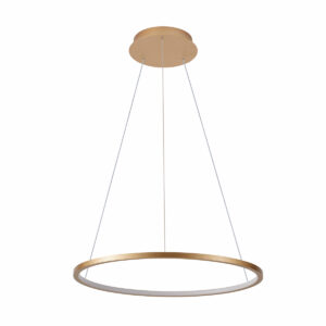Pendant lamp Lux Vinola – modern pendant lamp in gold and aluminum