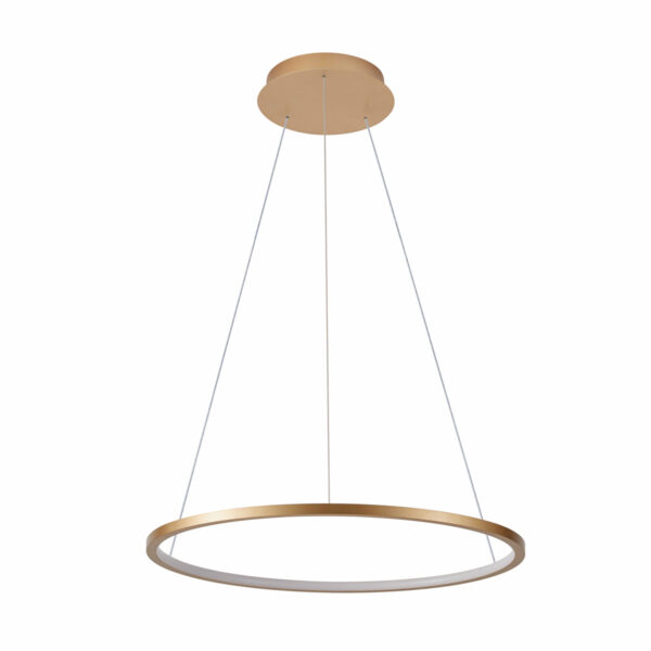 Pendant lamp Lux Vinola – modern pendant lamp in gold and aluminum