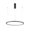 Pendant lamp Lux Vinola – modern pendant lamp in black and aluminum