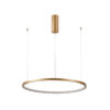 Pendant lamp Lux Vinola – modern pendant lamp in gold and aluminum