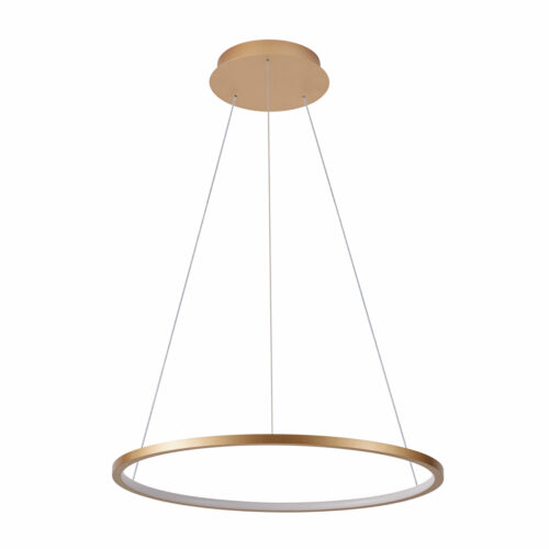 Pendant lamp Lux Vinola – modern pendant lamp in gold and aluminum