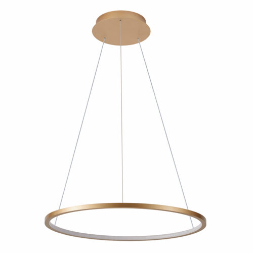 Pendant lamp Lux Vinola – modern pendant lamp in gold and aluminum