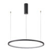 Pendant lamp Lux Vinola – modern pendant lamp in black and aluminum