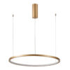 Pendant lamp Lux Vinola – modern pendant lamp in gold and aluminum