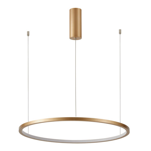 Pendant lamp Lux Vinola – modern pendant lamp in gold and aluminum