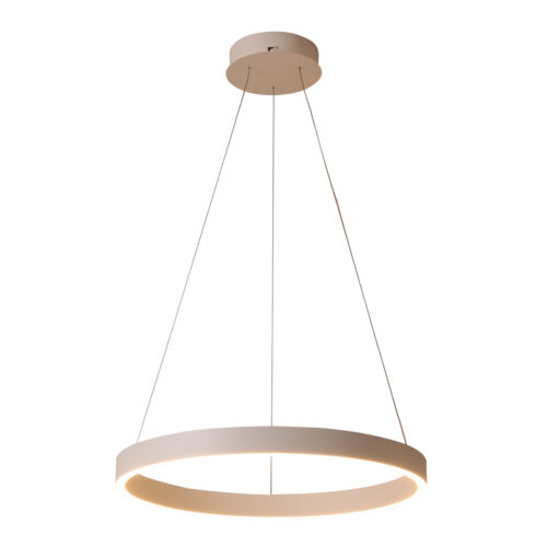 Pendant lamp Lux Brasco Down – modern pendant lamp in gold and metal