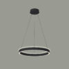 Pendant lamp Lux Brasco Up Down 60w – modern pendant lamp in black and aluminum
