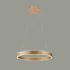 Pendant lamp Lux Brasco Up Down – modern pendant lamp in gold and aluminum
