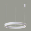 Pendant lamp Lux Brasco Up Down 100w – modern pendant lamp in white and aluminum