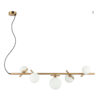 Pendant lamp Lux Reverso – modern pendant lamp in brass and steel