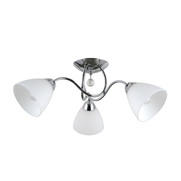 Pendant lamp Lux Lugano 40w – modern pendant lamp in chrome