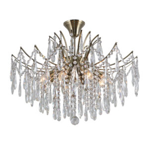 Pendant lamp Lux Mallola – modern pendant lamp in antique bronze and steel