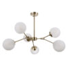 Pendant lamp Lux Annes – modern pendant lamp in antique bronze and steel
