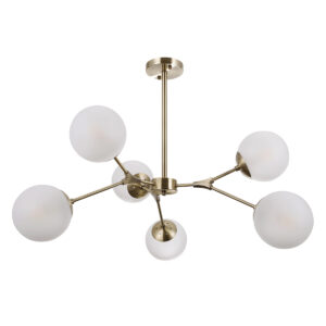 Pendant lamp Lux Annes – modern pendant lamp in antique bronze and steel