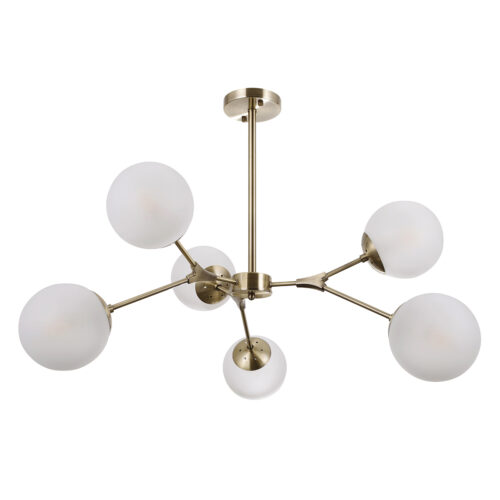 Pendant lamp Lux Annes – modern pendant lamp in antique bronze and steel