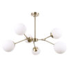 Pendant lamp Lux Annes 5w – modern pendant lamp in antique bronze and steel