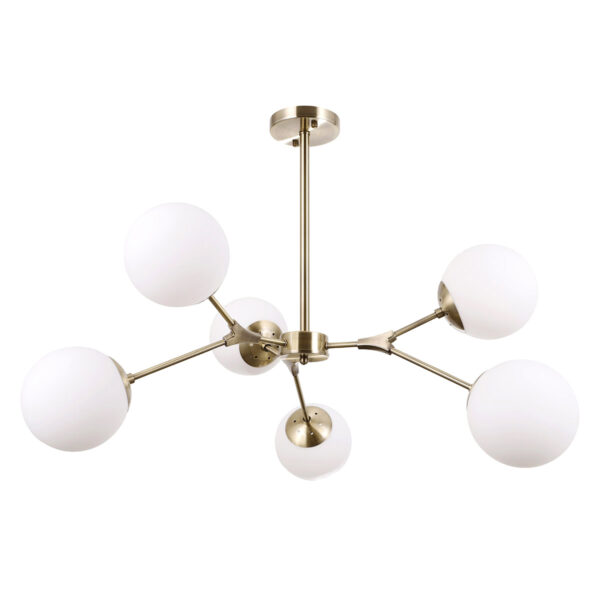 Pendant lamp Lux Annes 5w – modern pendant lamp in antique bronze and steel