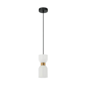 Pendant lamp Lux Monza – modern pendant lamp in brass and steel