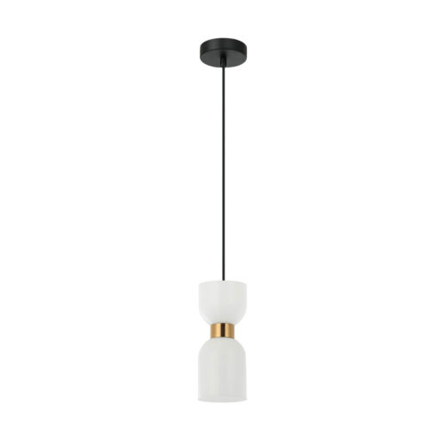 Pendant lamp Lux Monza – modern pendant lamp in brass and steel