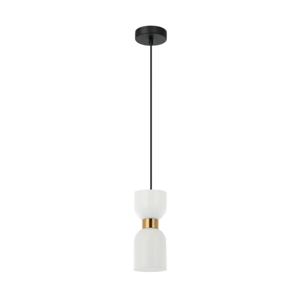 Pendant lamp Lux Monza – modern pendant lamp in brass and steel