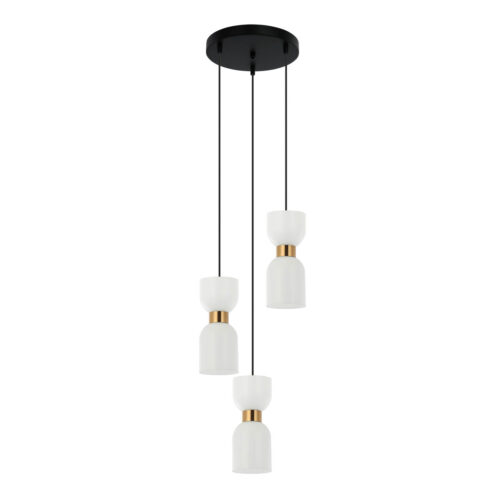 Pendant lamp Lux Monza 40w – modern pendant lamp in brass and steel