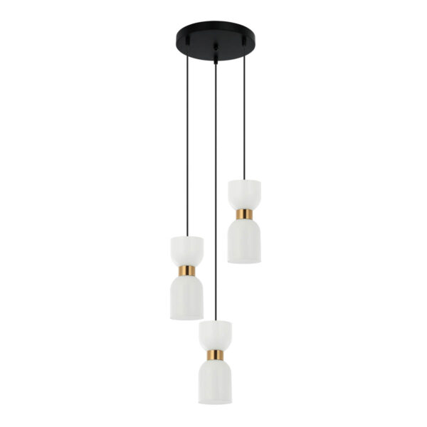 Pendant lamp Lux Monza 40w – modern pendant lamp in brass and steel