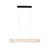 Pendant lamp Lux Casel – modern pendant lamp in coffee and steel