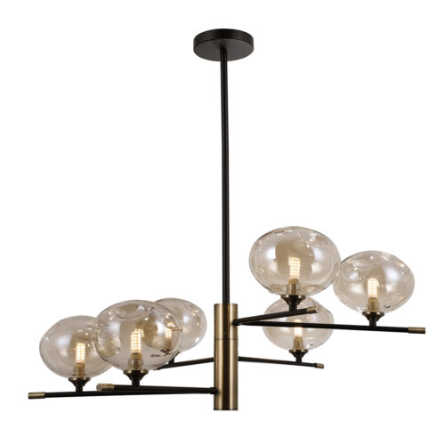 Pendant lamp Lux Mesta – modern pendant lamp in black