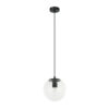 Pendant lamp Lux Sarpo – modern pendant lamp in black and metal alloy