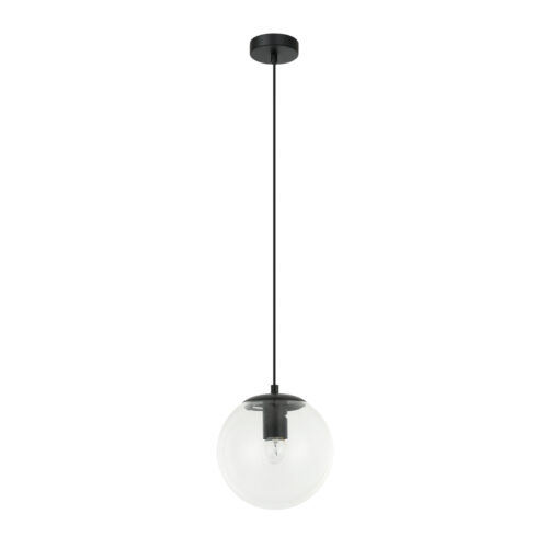 Pendant lamp Lux Sarpo – modern pendant lamp in black and metal alloy