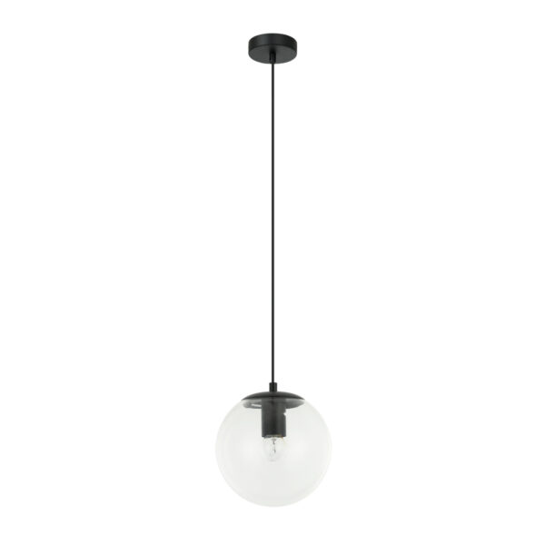 Pendant lamp Lux Sarpo – modern pendant lamp in black and metal alloy