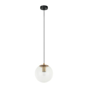 Pendant lamp Lux Sarpo – modern pendant lamp in brass and metal alloy