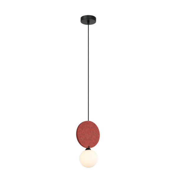 red and metal alloy
