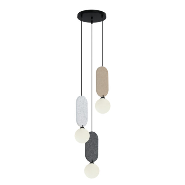 Pendant lamp Lux Lorenzo – modern pendant lamp in beige