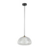 Pendant lamp Lux Feder – modern pendant lamp in black and metal alloy