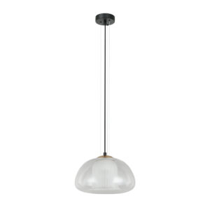 Pendant lamp Lux Feder – modern pendant lamp in black and metal alloy