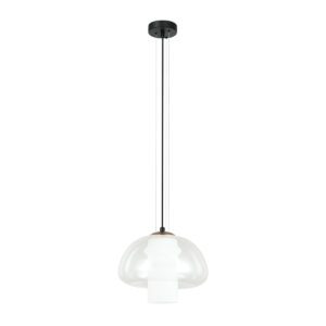 Pendant lamp Lux Feder 40w – modern pendant lamp in black and metal alloy
