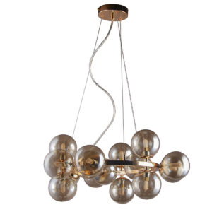 Pendant lamp Lux Marbelio 28w – modern pendant lamp in golden